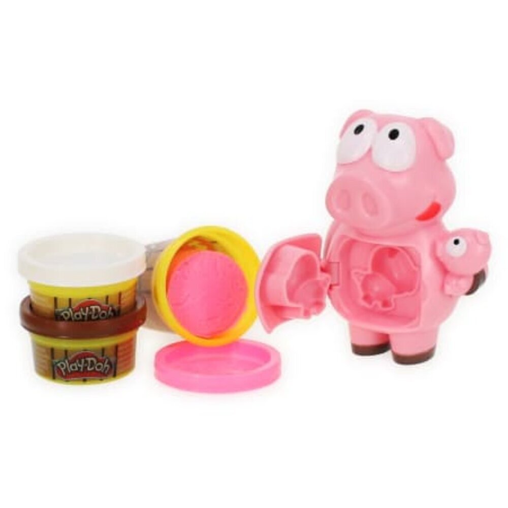 NEW Play-Doh Animal Crew Pigsley’s Piggy Playtime Farm Christmas Gift Pig Play - Picture 3 of 6